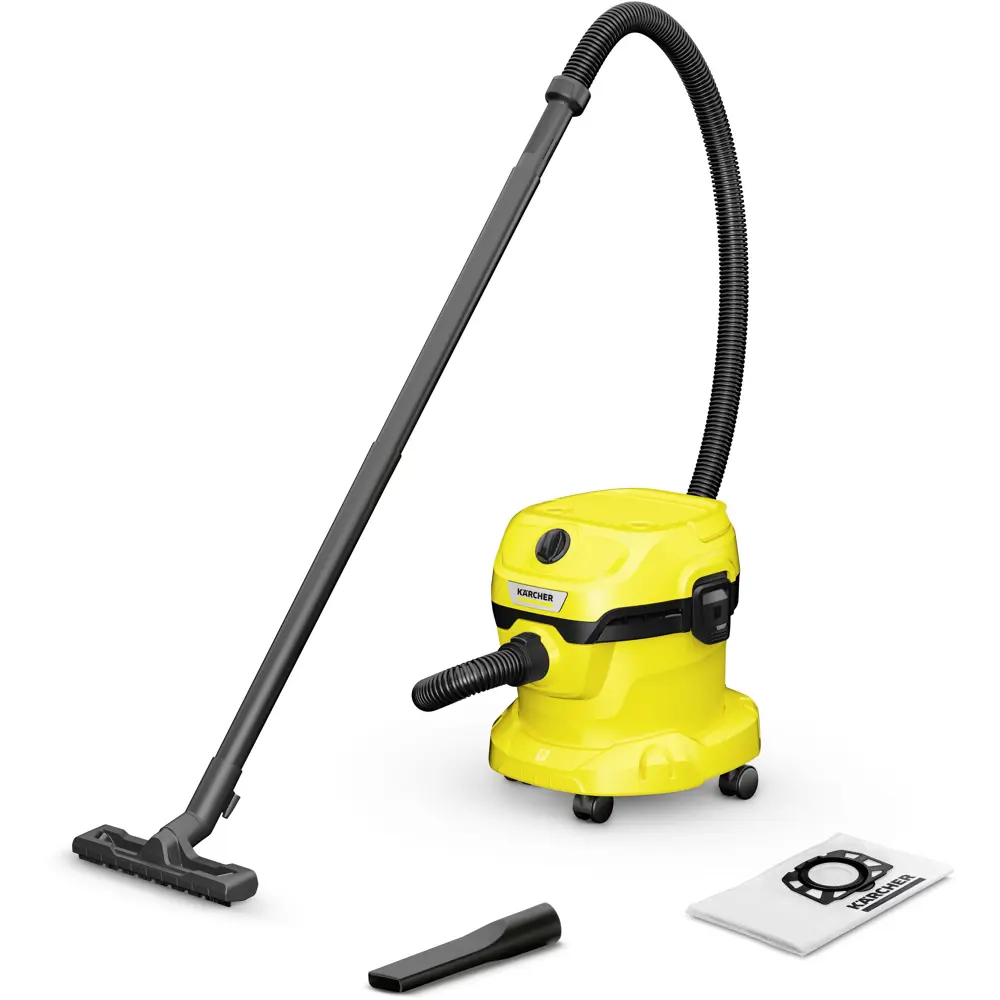 Пылесос Karcher WD 2 Plus V-12/4/18 1000 Вт 12 л ✳️ купить по цене 6498  ₽/шт. в Уфе с доставкой в интернет-магазине Леруа Мерлен