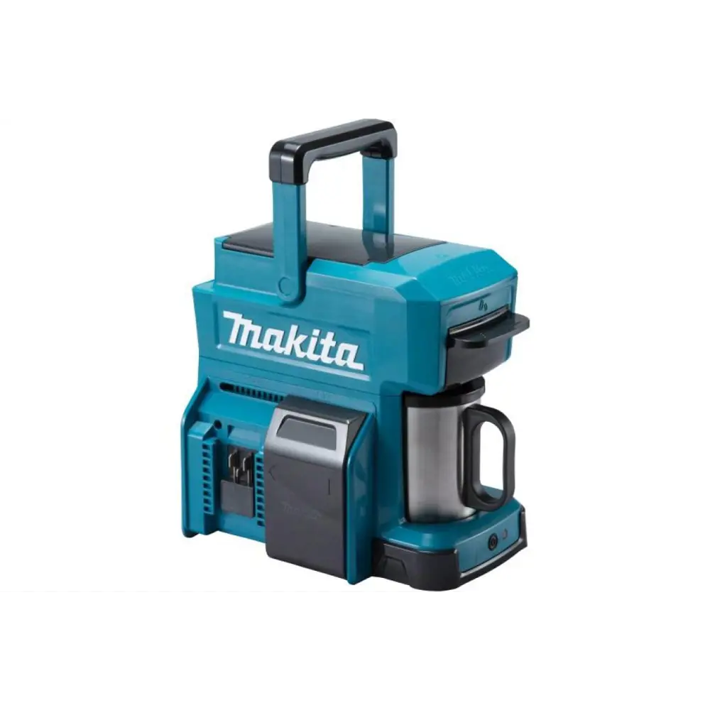 Кофемашина макита. Аккумуляторная кофеварка Makita dcm500z. Makita dcm501z. Кофемашина Макита на аккумуляторе. Чайник Макита аккумуляторный.