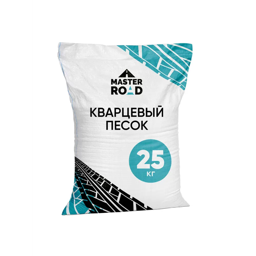 Песок кварцевый Мастер Роуд 0.5-0.8мм 25кг ✳️ купить по цене 890 ₽/шт. в Уфе с доставкой в интернет-магазине Леруа Мерлен