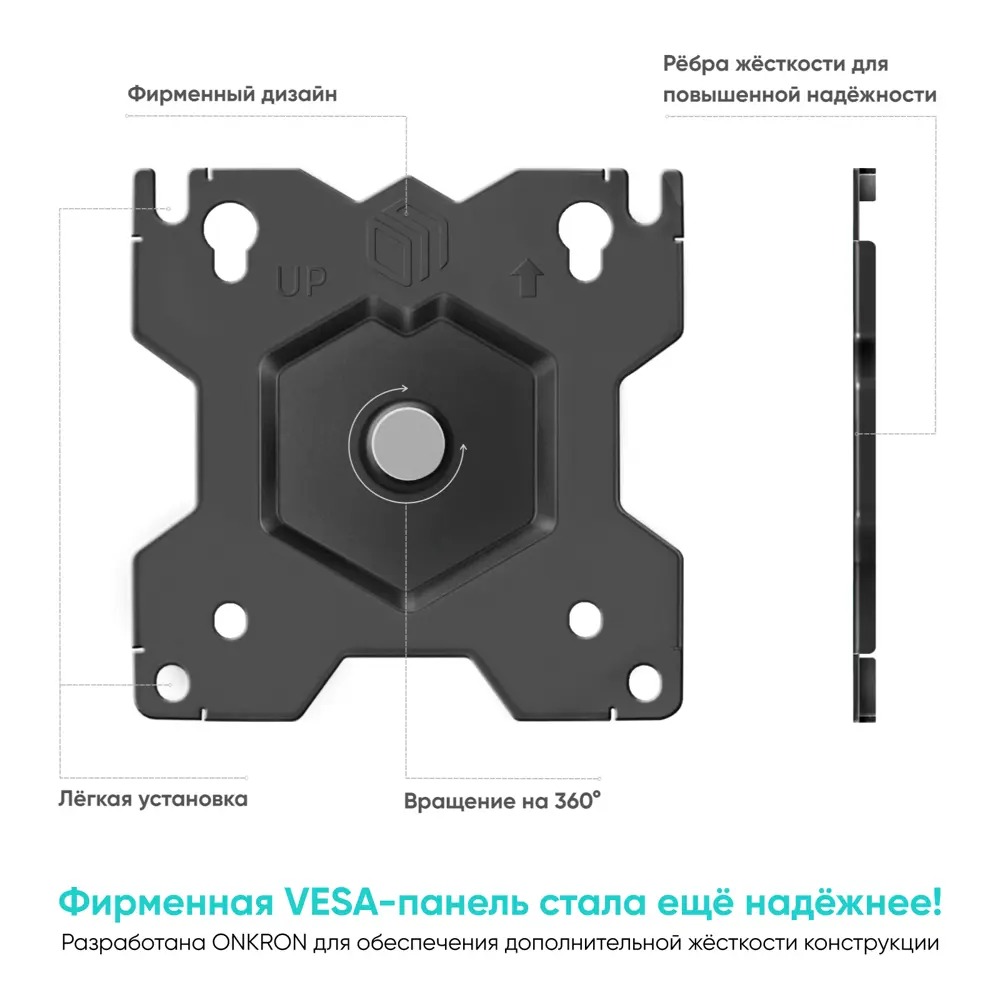 Настольные кронштейны на 2 монитора