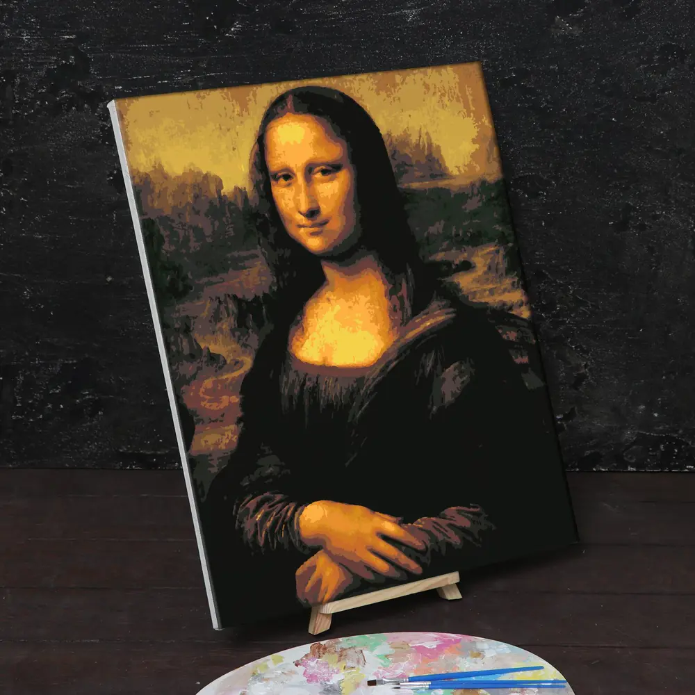 Schipper Репродукция Мона Лиза Леонардо да Винчи - раскраска по номерам