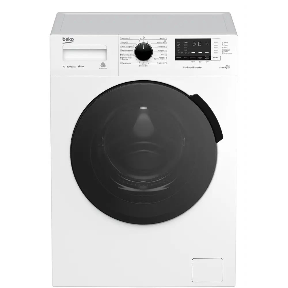 Стиральная машина Beko RSPE78612W, 7 кг цвет белый ✳️ купить по цене 26990  ₽/шт. в Ульяновске с доставкой в интернет-магазине Леруа Мерлен