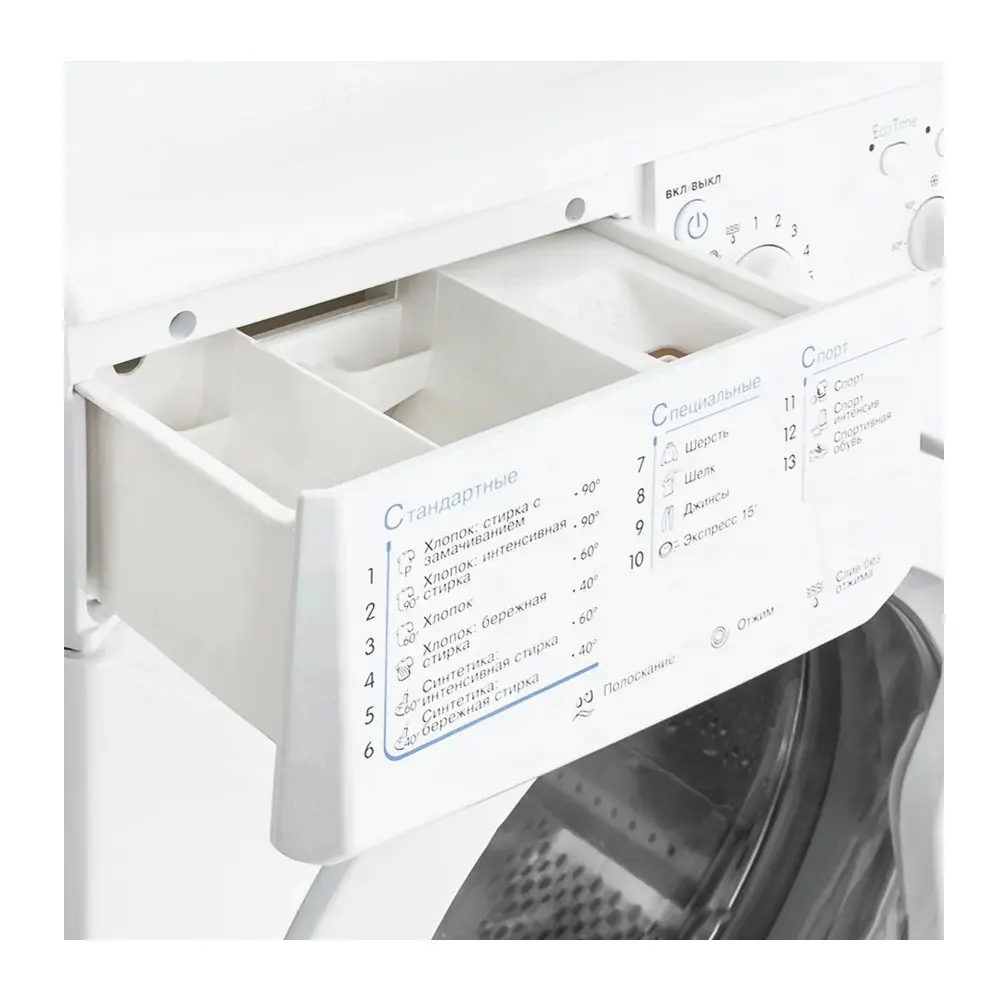 Стиральная машина Indesit Iwsc 6105 59.5x85x41.4 см 6 кг цвет белый ✳️  купить по цене 23990 ₽/шт. в Москве с доставкой в интернет-магазине Леруа  ...