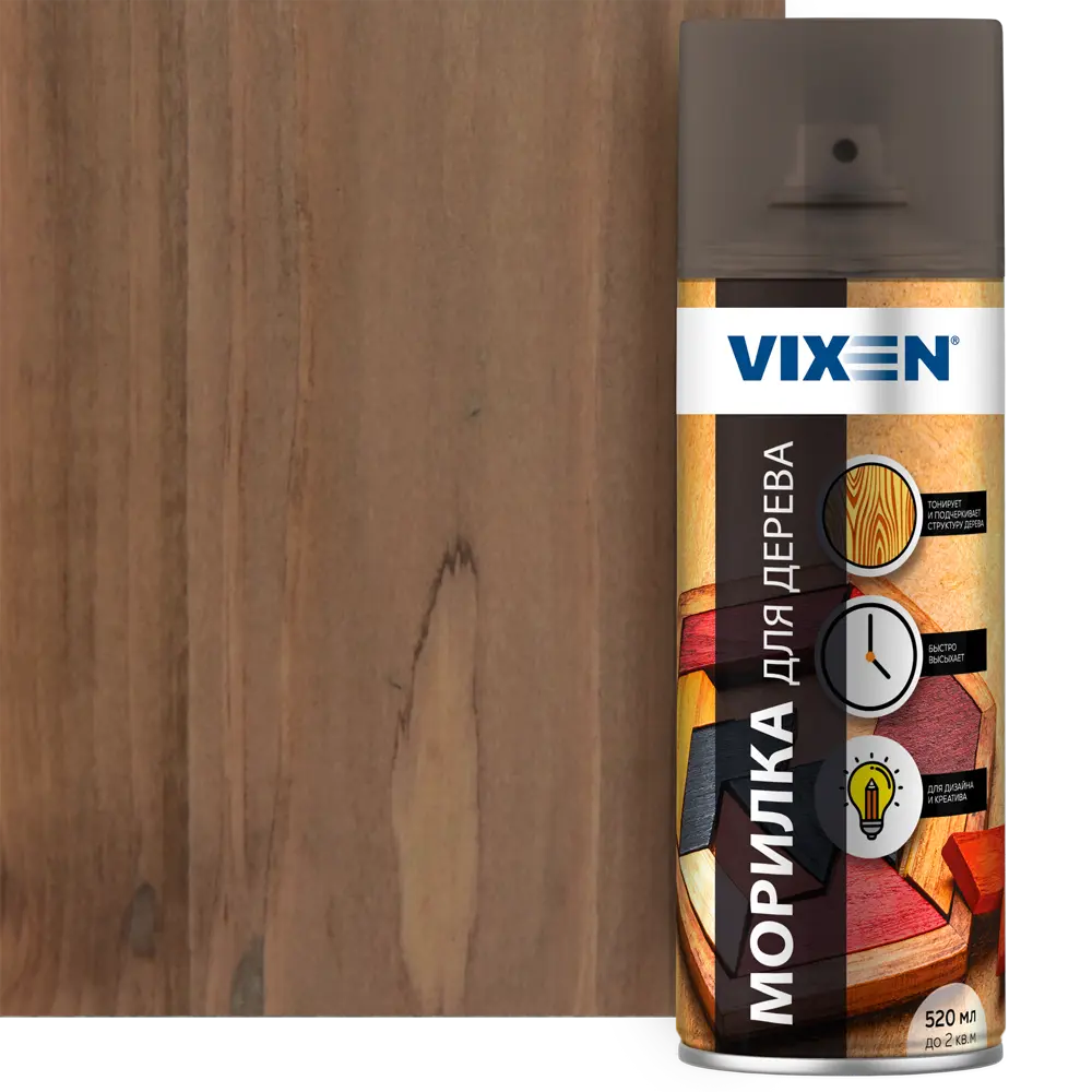  для дерева Vixen 520 мл цвет тёмный орех ️  по цене 391 .