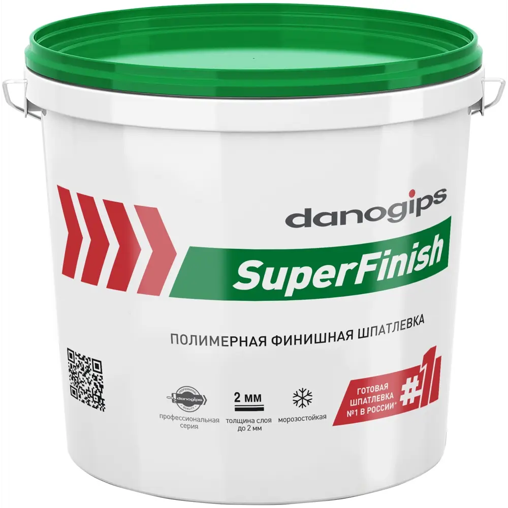 Шпаклёвка готовая финишная Danogips SuperFinish 5 кг ✳️ купить по цене 573  ₽/шт. в Ставрополе с доставкой в интернет-магазине Леруа Мерлен