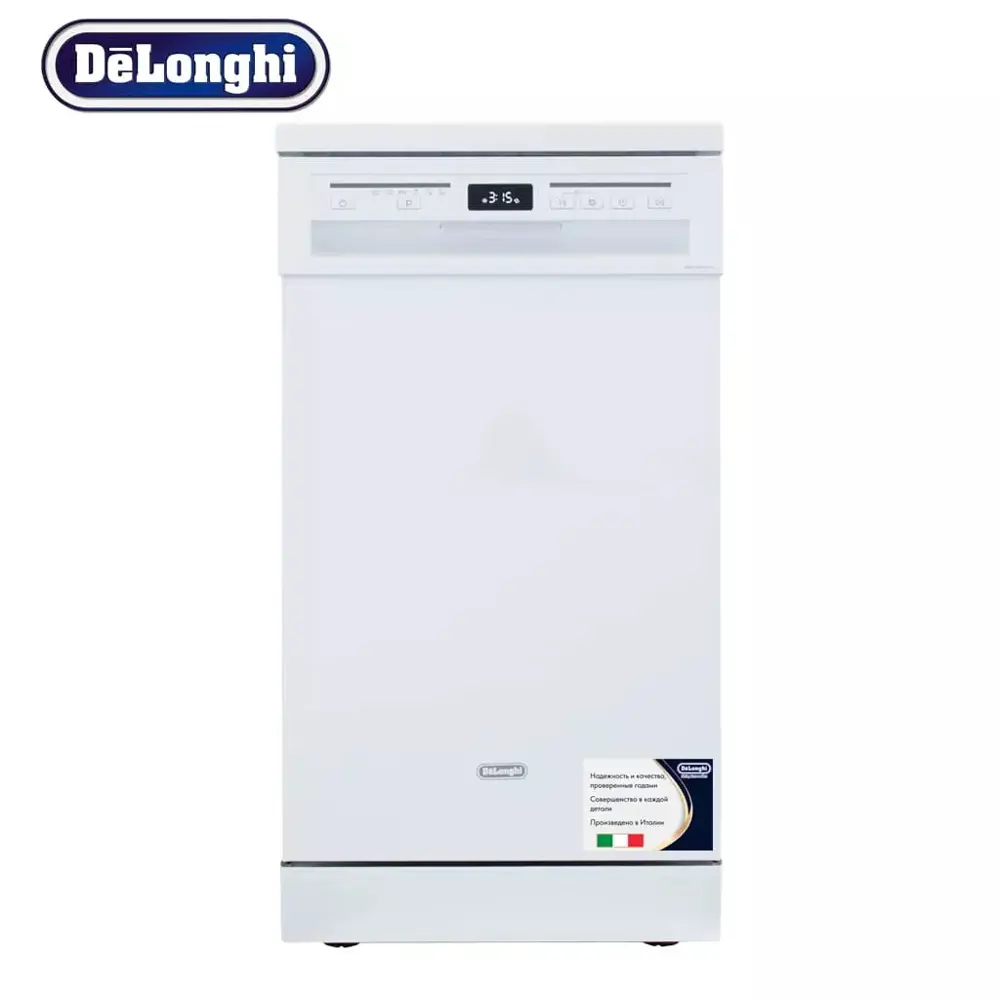 Посудомоечная машина Delonghi ddws 09s erea 44.8 см 6 программ цвет черный  по цене 44990 ₽/шт. купить в Кемерове в интернет-магазине Леруа Мерлен