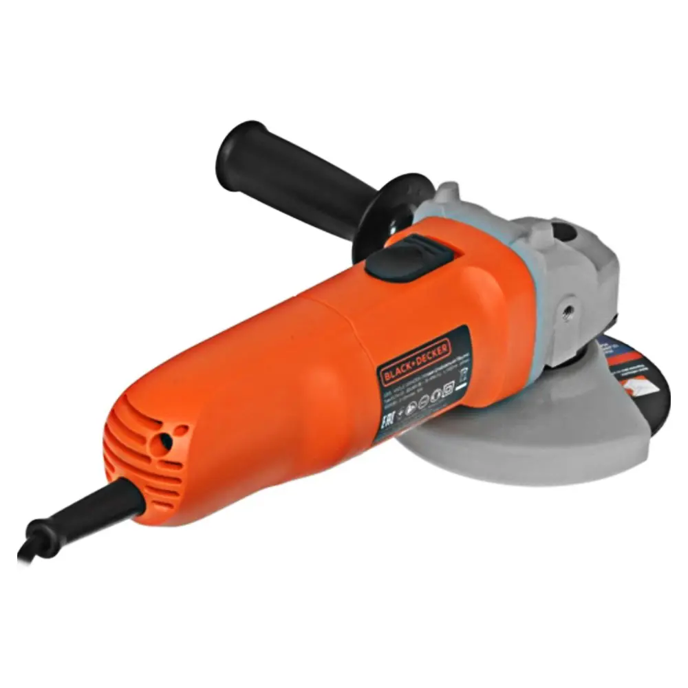 УШМ (болгарка) BLACK+DECKER G915, 900 Вт, 125 мм, 7 дисков - купить в в  Санкт-Петербурге по низкой цене | Доставка из интернет-магазина Леруа Мерлен