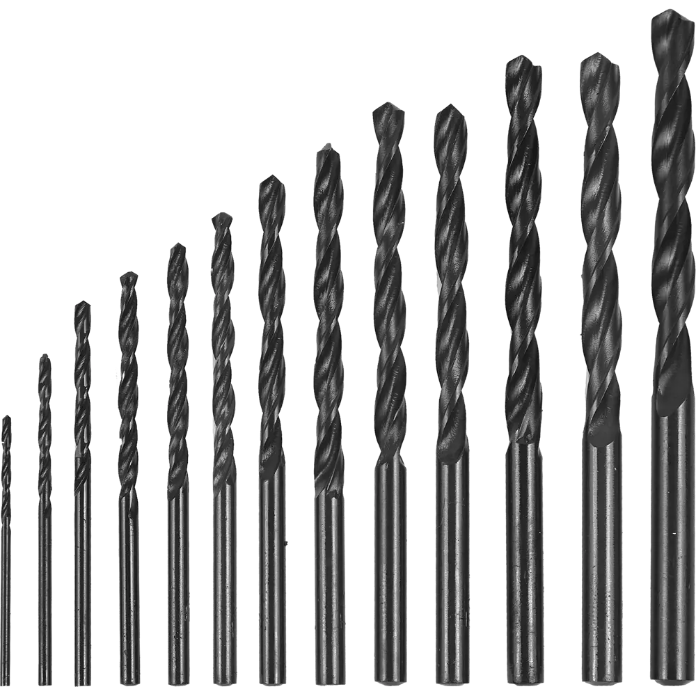 Набор сверл спиральных по металлу 113-04235, 13 шт. ✳️ купить по цене 200 ₽/шт. в Москве с доставкой в интернет-магазине Лемана ПРО (Леруа Мерлен)