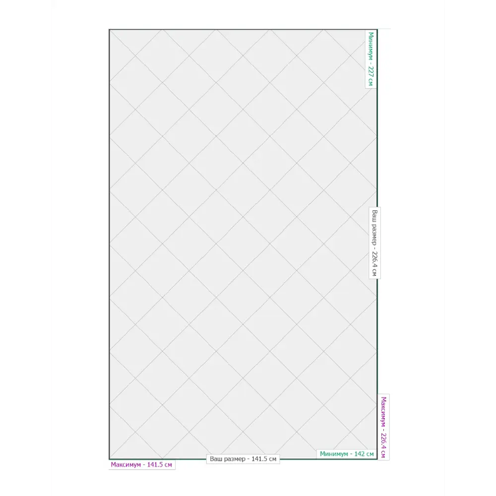 Панно из зеркальной плитки 20x20 см с фацетом 10 мм (размер панно 141.5x226.4  см) ✳️ купить по цене 30189 ₽/шт. в Ижевске с доставкой в интернет-магазине  Леруа Мерлен