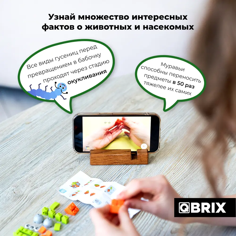 Конструктор пластиковый для детей Qbrix Kids Мир букашек (коллекционный  набор 12 в 1) ? купить по цене 990 ?/шт. в Липецке с доставкой в  интернет-магазине Леруа Мерлен