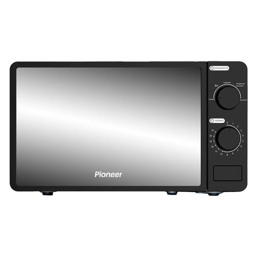 Отдельностоящая микроволновая печь Pioneer Mw200m 20 л 35.8x48x29 см цвет  черный ✳️ купить по цене 6930 ₽/шт. в Москве с доставкой в  интернет-магазине Леруа Мерлен