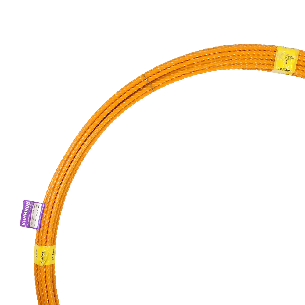 Композитная арматура etiz ту 12 мм, бухта 50 м, оранжевая 0112050б