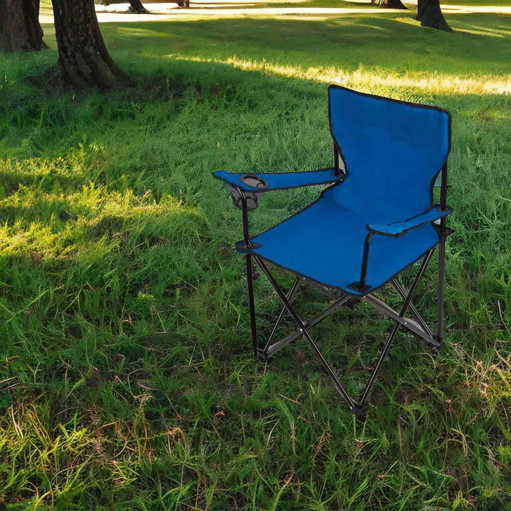Складное туристическое кресло, цвет синий 0-628S — купить в