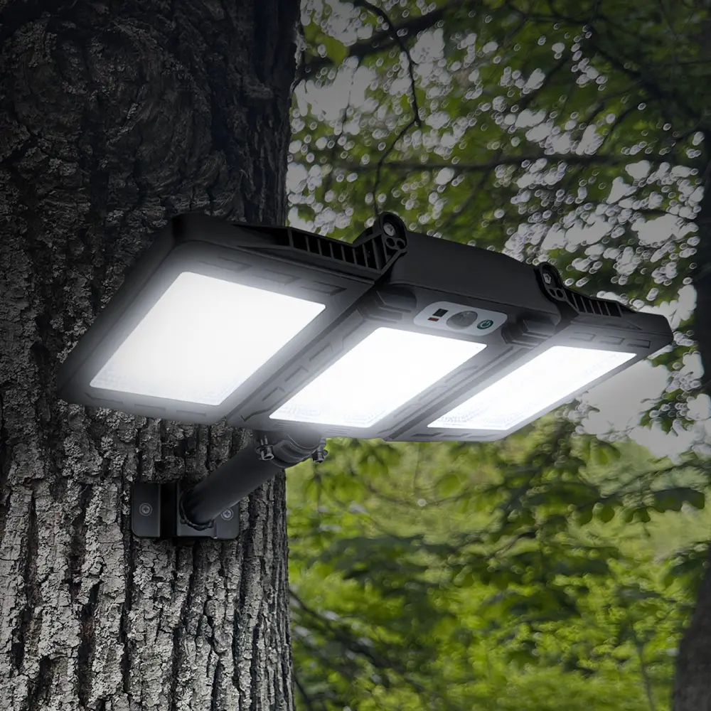 Светильник светодиодный уличный Duwi Solar LED PRO на солнечных батареях с  ДУ 40Вт 6500К 750Лм IP65 датчик движения черный ✳️ купить по цене 2296  ₽/шт. в Москве с доставкой в интернет-магазине Леруа