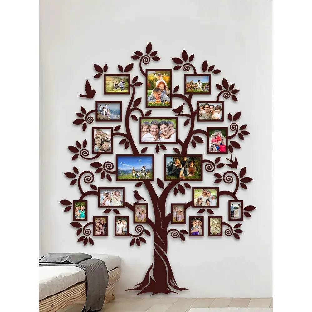 Дерево из фанеры на стену (63 фото)