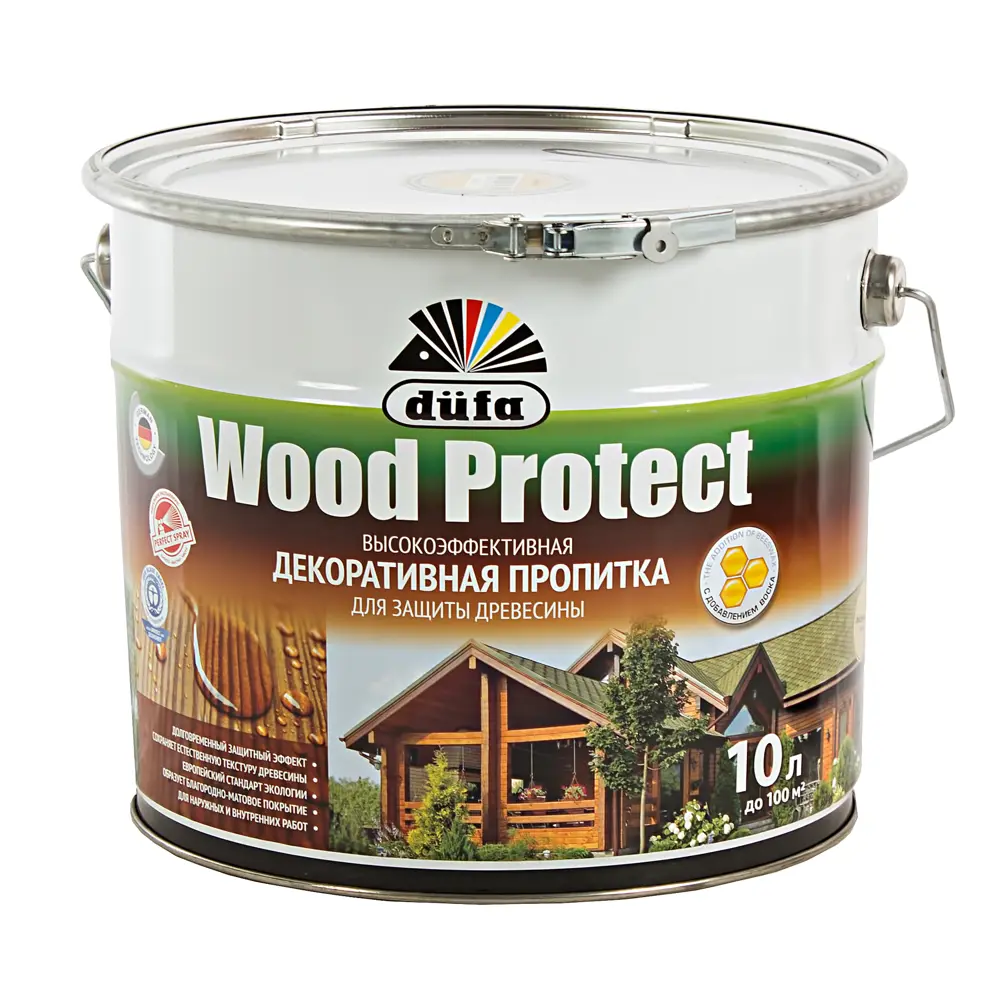 Антисептик Wood Protect прозрачный 10 л по цене 6452 ₽/шт. купить в  Ставрополе в интернет-магазине Леруа Мерлен