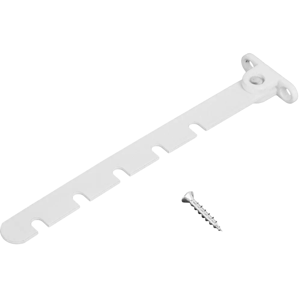 Ограничитель открывания для окна 170x200 мм, металл, цвет белый ✳️ купить  по цене 125 ₽/шт. в Архангельске с доставкой в интернет-магазине Леруа  Мерлен