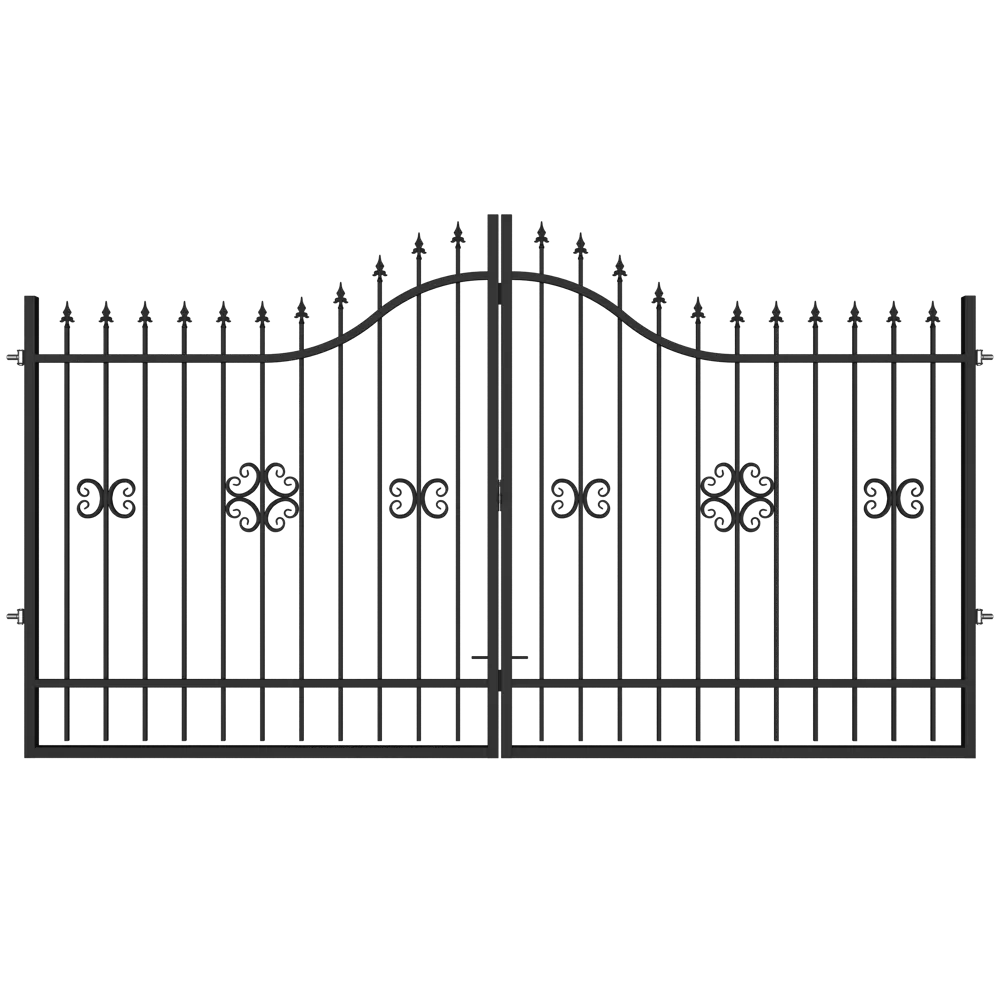 Ворота пр 3. Ворота Версаль 4.0х2.0 м с регулируемыми.