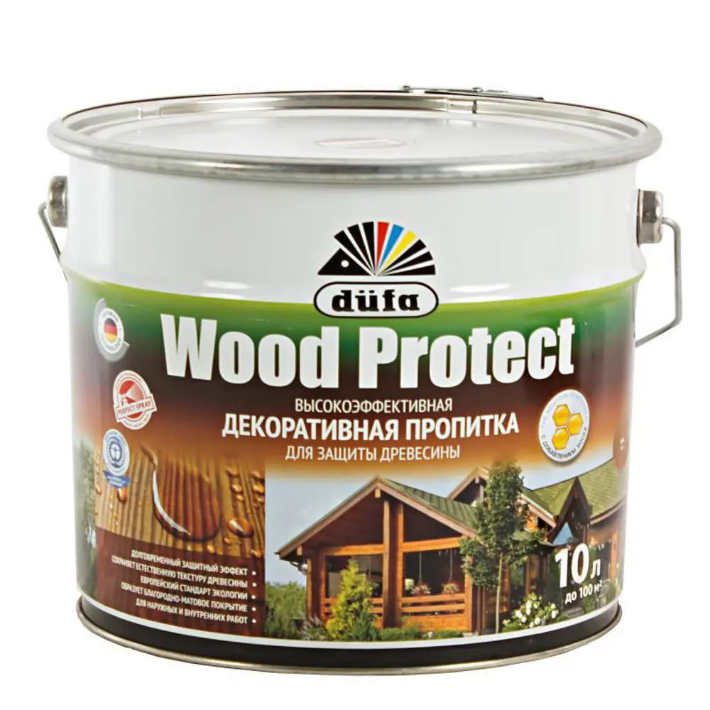 Антисептик Wood Protect цвет тик 10 л ✳️ купить по цене 6167 ₽/шт. в  Ставрополе с доставкой в интернет-магазине Леруа Мерлен