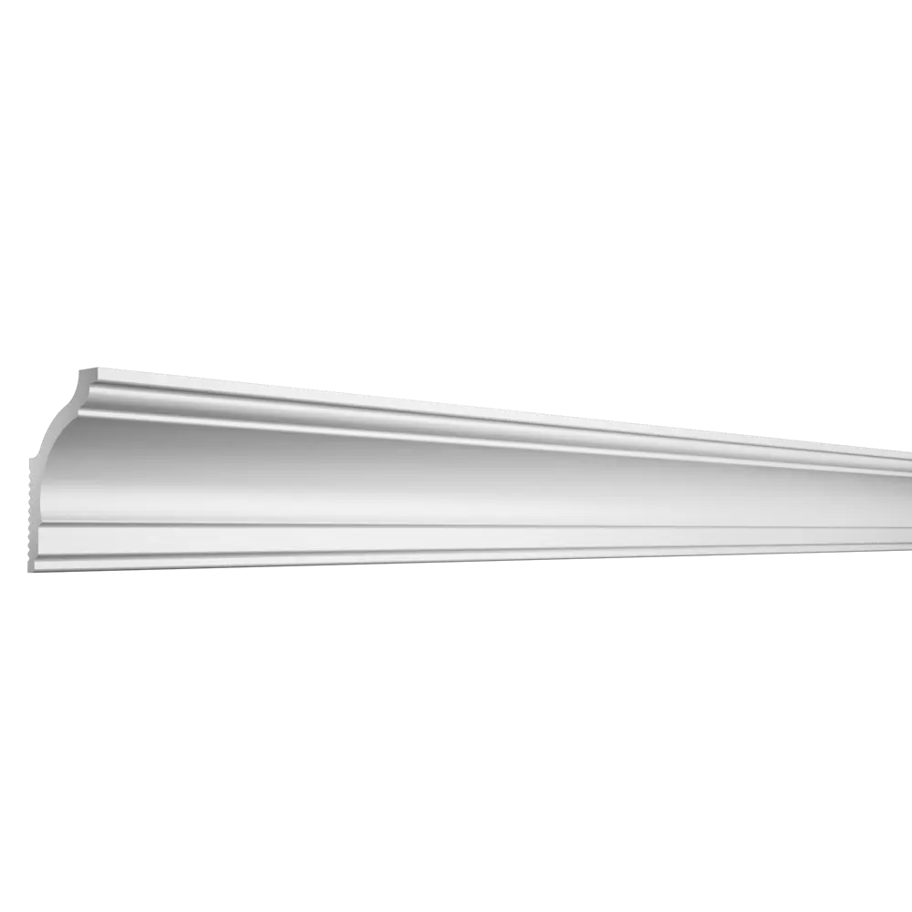 Плинтус потолочный полистирол для натяжного потолка под светодиодную .