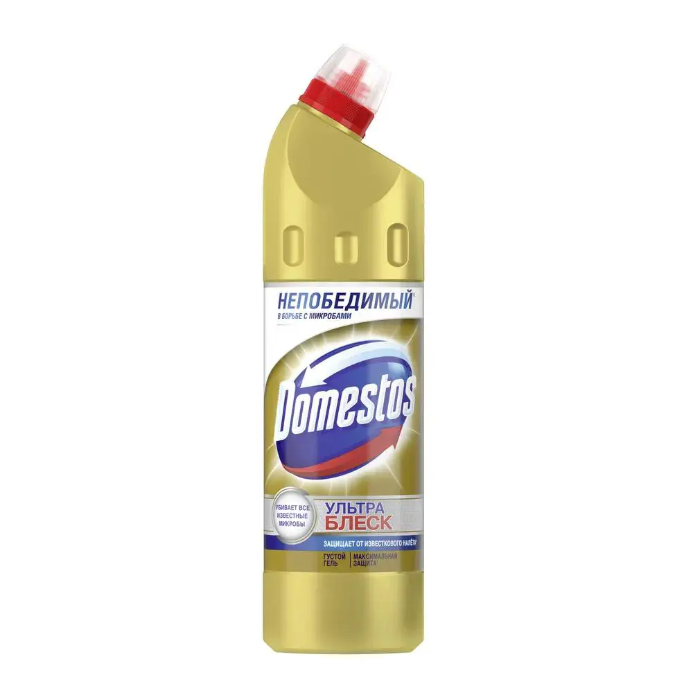 Средство чистящее для унитаза Domestos 68273147 ультра блеск 750мл ✳️  купить по цене 243 ₽/шт. в Москве с доставкой в интернет-магазине Леруа  Мерлен