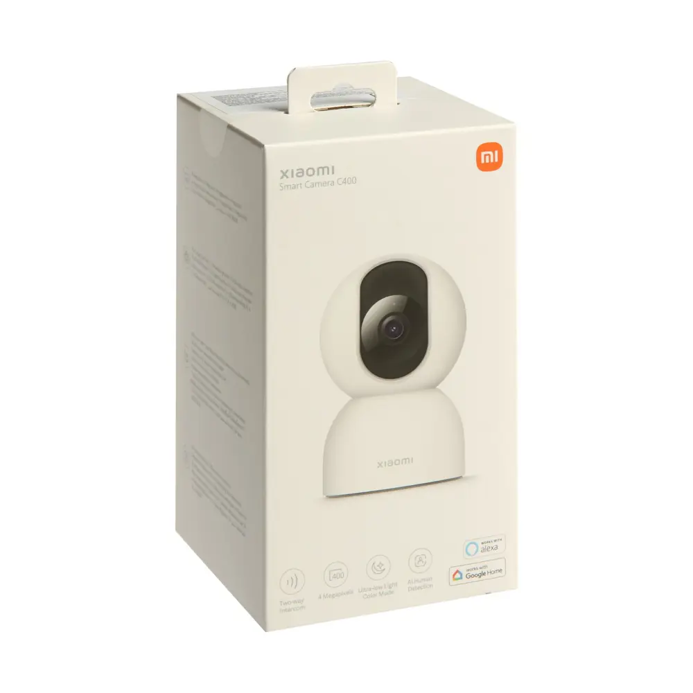 IP камера Xiaomi Smart Camera C400 (BHR6619GL) 2К 4 Мп 360° microSD ✳️  купить по цене 6989 ₽/шт. в Саратове с доставкой в интернет-магазине Леруа  Мерлен