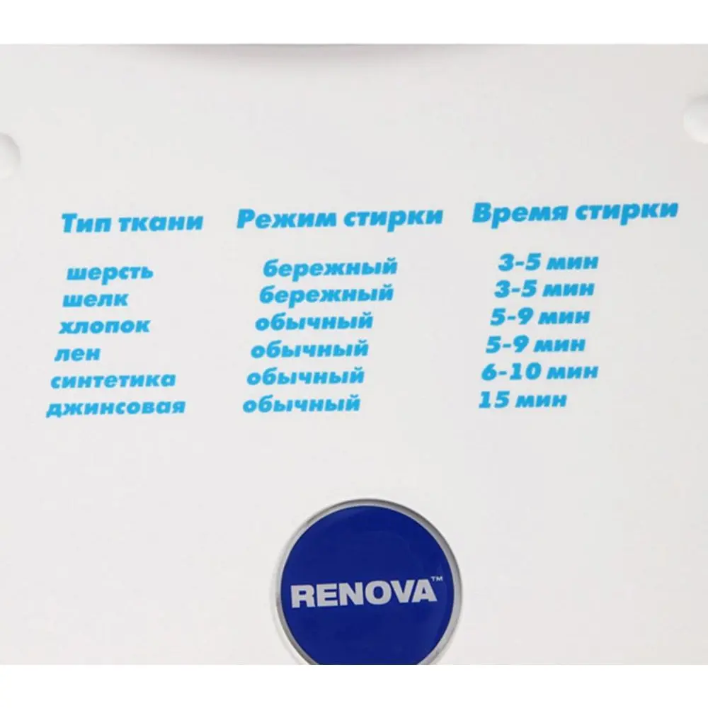 Стиральная машина Renova WS-35E 4650000914409 48x53x48см 3.50кг цвет белый  ✳️ купить по цене 6239 ₽/шт. в Москве с доставкой в интернет-магазине Леруа  Мерлен