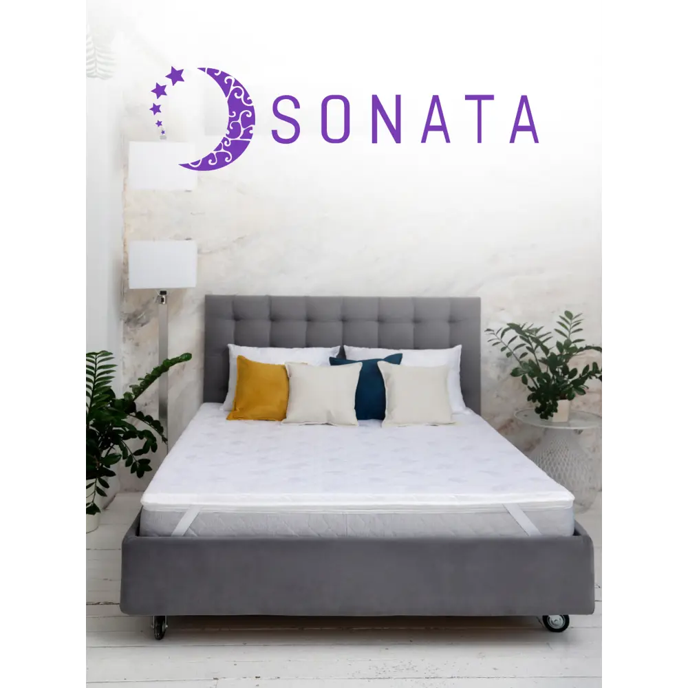 Ортопедический матрас топпер Sonata с массажным эффектом 160x190x5 см  беспружинный, двуспальный по цене 9072.5 ₽/шт. купить в Ижевске в  интернет-магазине Леруа Мерлен