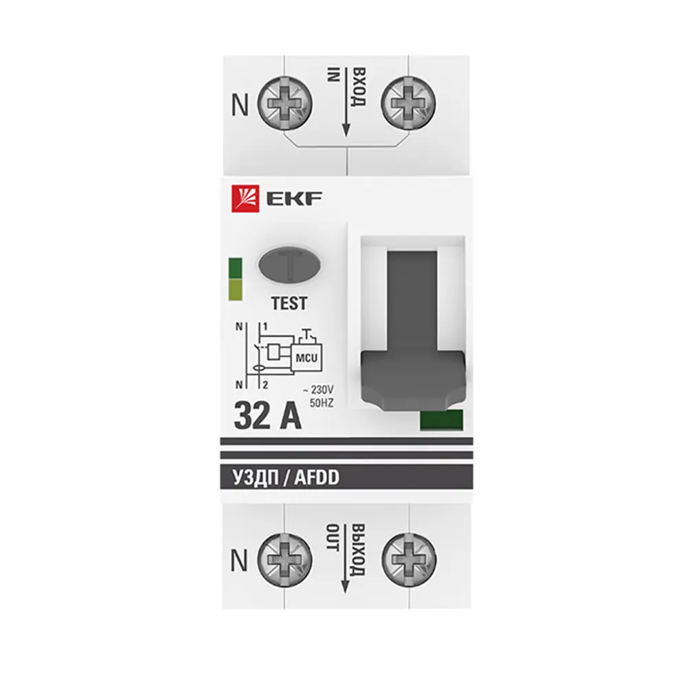 Устройство защиты от дугового пробоя EKF PROxima 1P+N 32А ✳️ купить по цене  10797.54 ₽/шт. в Москве с доставкой в интернет-магазине Леруа Мерлен