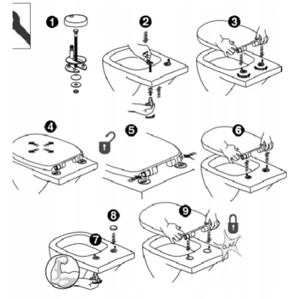 Церсанит крепление сиденья для унитаза. Церсанит унитаз схема сборки. Крепление крышки унитаза Cersanit Trento. Сборка унитаза Cersanit.