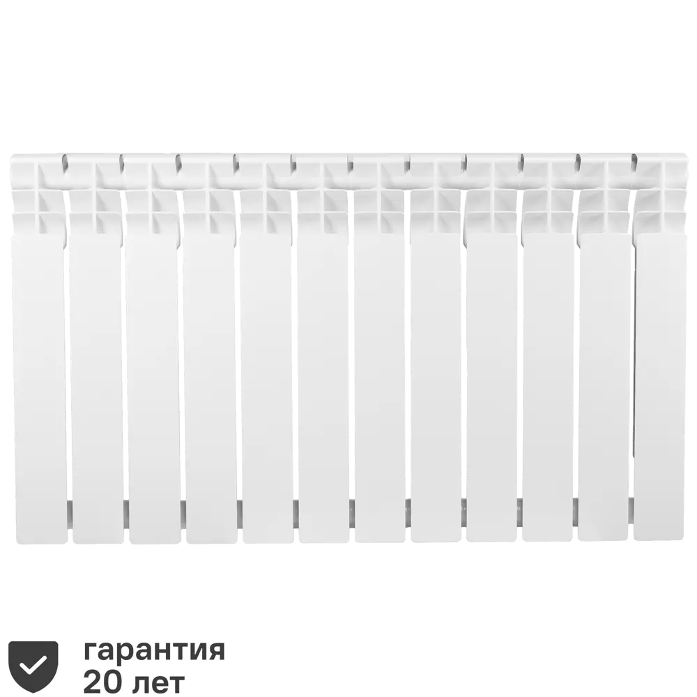 Радиатор Equation 500/80 биметалл 12 секций боковое подключение цвет белый  ✳️ купить по цене 8640 ₽/шт. в Казани с доставкой в интернет-магазине Леруа  Мерлен