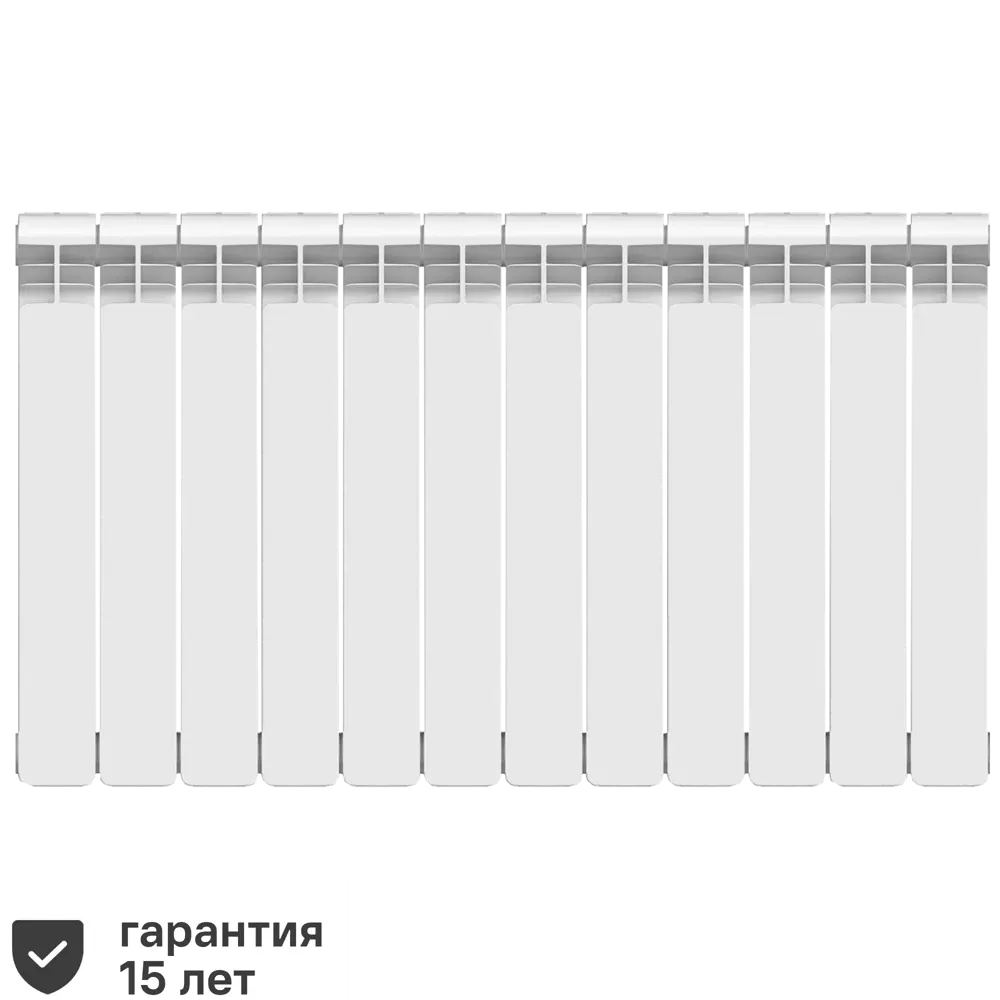 Радиатор Equation 500/100 биметалл 12 секций боковое подключение цвет белый  по цене 11640 ₽/шт. купить в Туле в интернет-магазине Леруа Мерлен