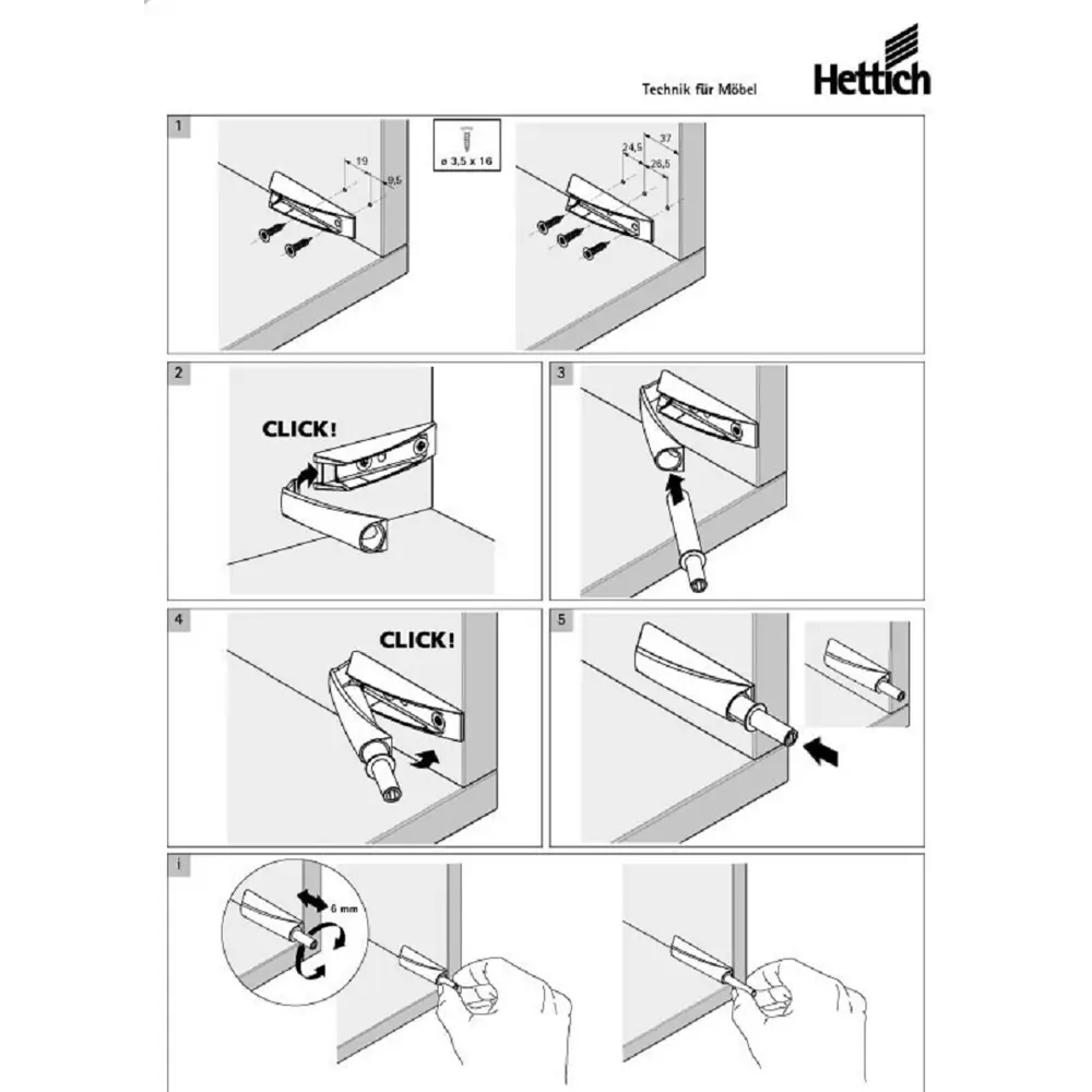 Push-to-open толкатель универсальный (арт.908960101, Хеттих). Хеттих пуш ту опен петли. Пуш система Hettich. Присадка направляющих Хеттих пуш ап.