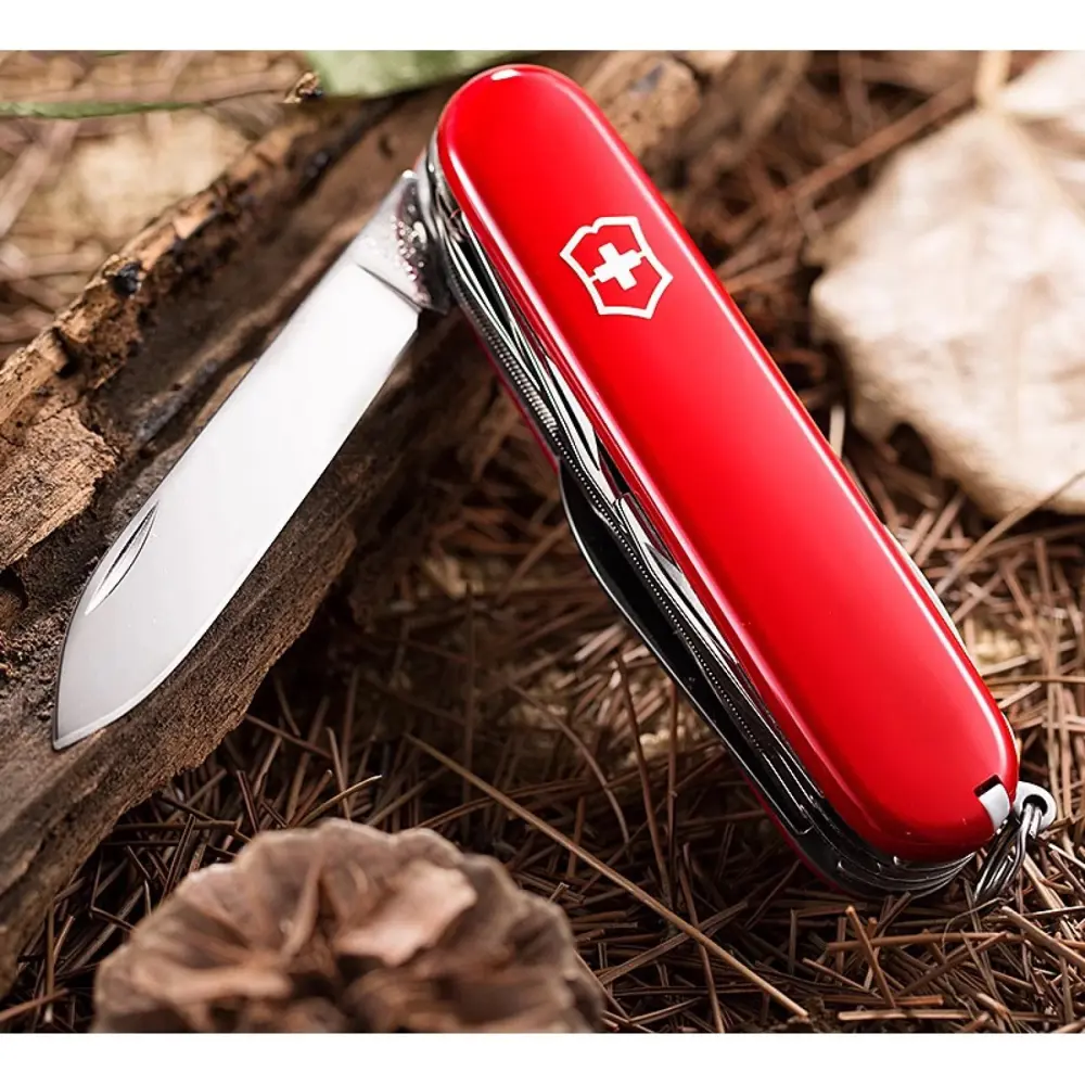 Нож Victorinox Mountaineer 1.3743 пластиковый корпус 91 мм ✳️ купить по  цене 5985 ₽/шт. в Москве с доставкой в интернет-магазине Леруа Мерлен