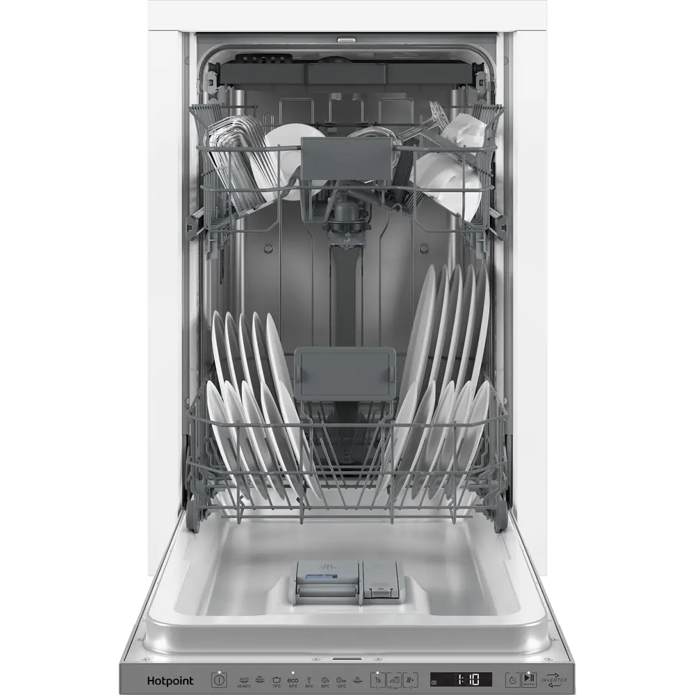 Встраиваемая посудомоечная машина Hotpoint HIS 2D86 D 45 см 8 программ цвет  нержавеющая сталь ✳️ купить по цене 40998 ₽/шт. в Москве с доставкой в  интернет-магазине Леруа Мерлен