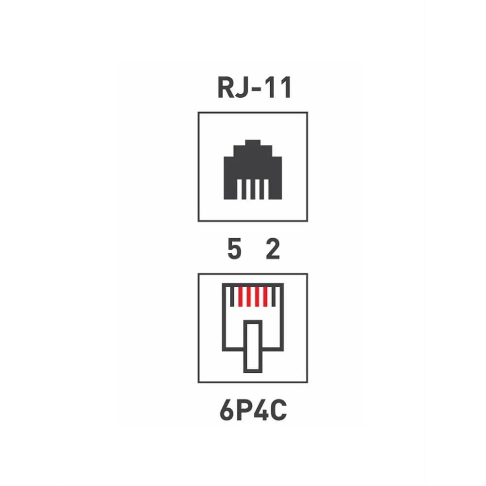 Разъем телефонный Rexant UTP RJ-14 (6P4C) CAT 3 ✳️ купить по цене 523 ₽/шт.  в Москве с доставкой в интернет-магазине Леруа Мерлен