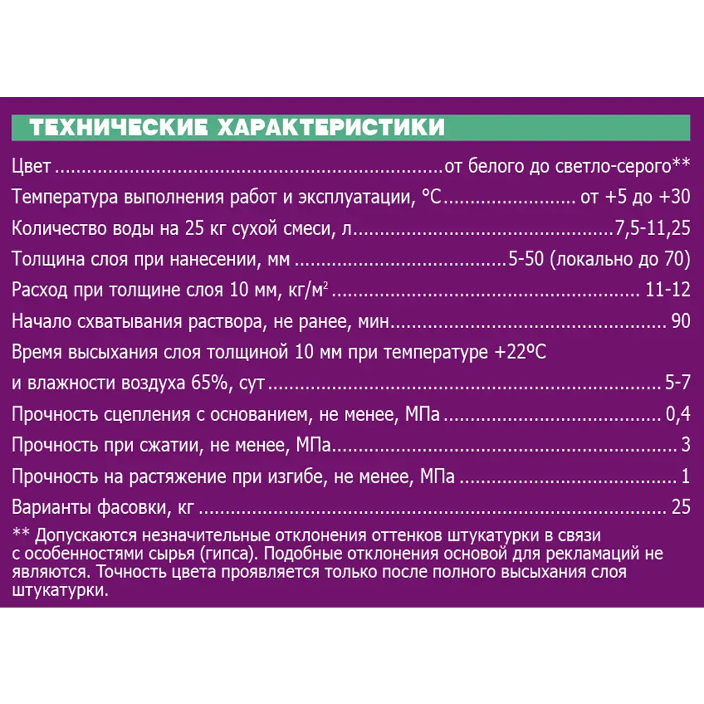 Штукатурка гипсовая Unis Next Аква гипс 25 кг по цене 412 ₽/шт. купить в  Ульяновске в интернет-магазине Леруа Мерлен