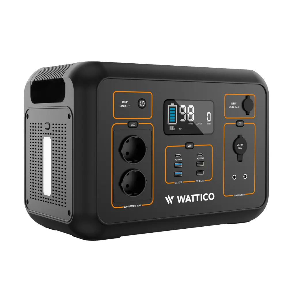 Электростанция портативная Wattico Home 2200 Pro 2200 Вт ✳️ купить по цене  182388 ₽/шт. в Ставрополе с доставкой в интернет-магазине Леруа Мерлен