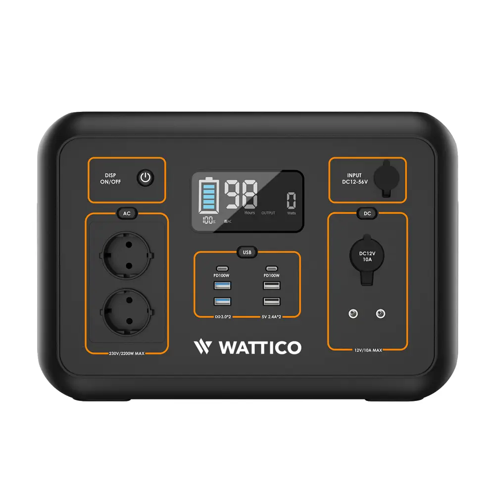 Электростанция портативная Wattico Home 2200 Pro 2200 Вт ✳️ купить по цене  182388 ₽/шт. в Уфе с доставкой в интернет-магазине Леруа Мерлен