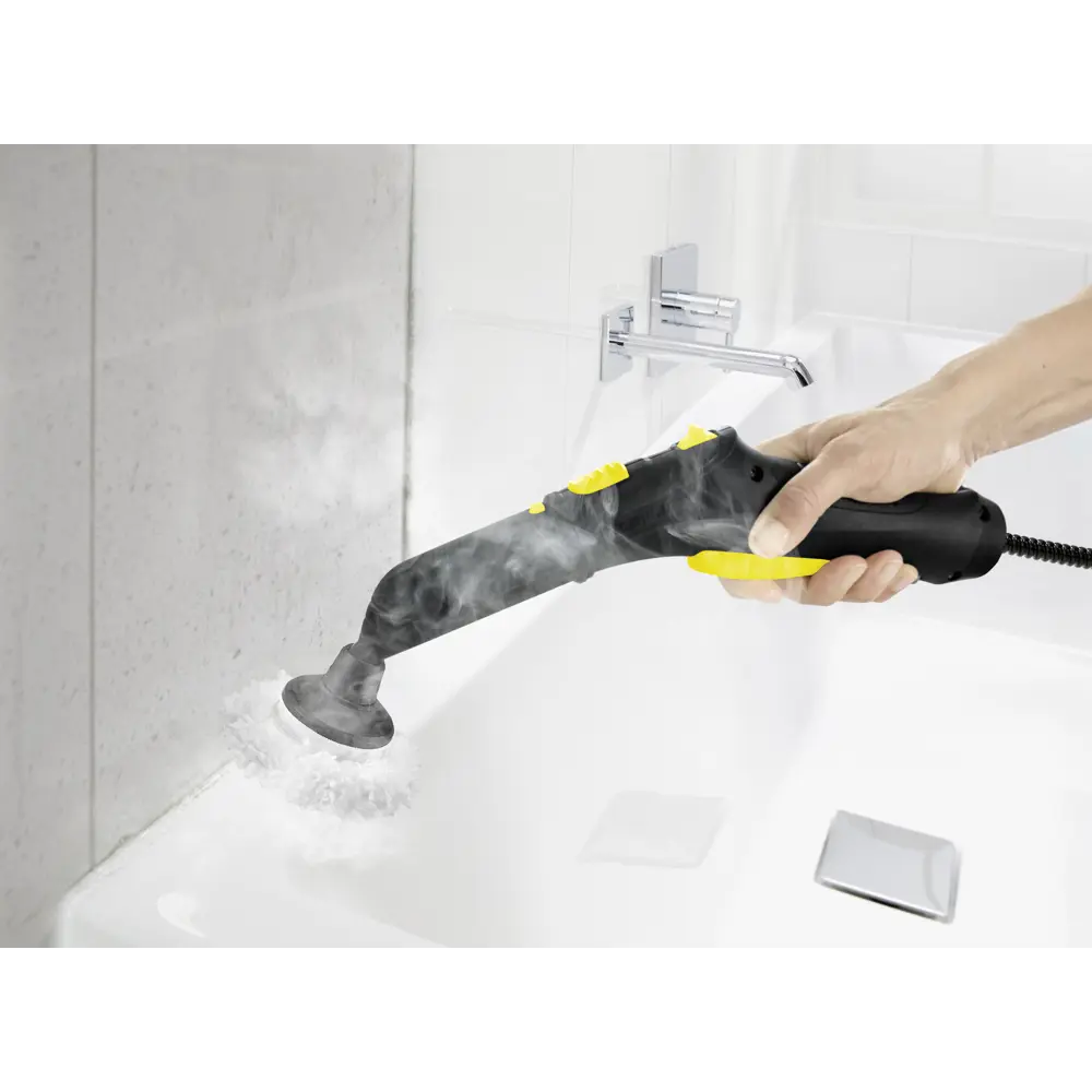 Пароочиститель Karcher SC 2 EasyFix, 1500 Вт, 3.2 бар цвет желтый ✳️ купить  по цене 11655 ₽/шт. в Кемерове с доставкой в интернет-магазине Леруа Мерлен