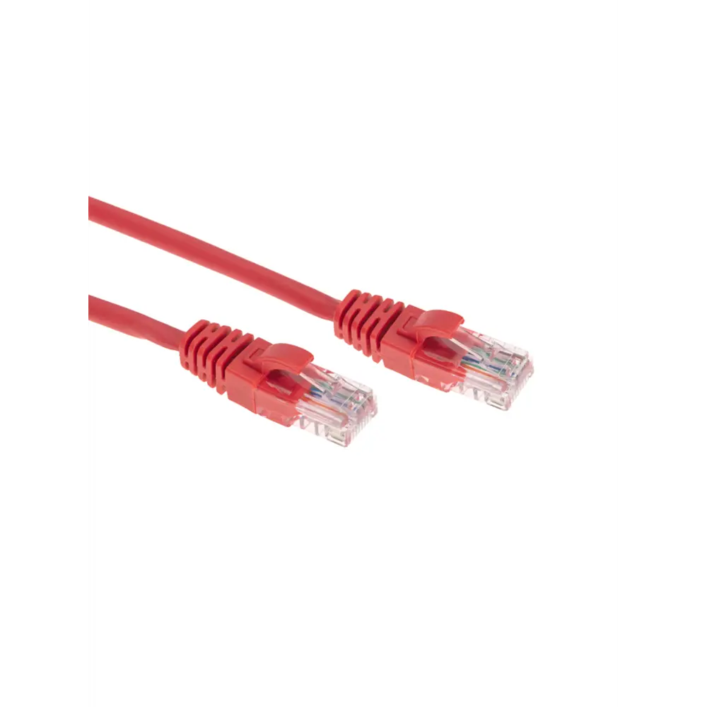 Патч-корд Rexant U/UTP cat 6 RJ45-RJ45 26AWG LSZH цвет красный 3 м ✳️  купить по цене 295 ₽/шт. в Волгограде с доставкой в интернет-магазине Леруа  Мерлен