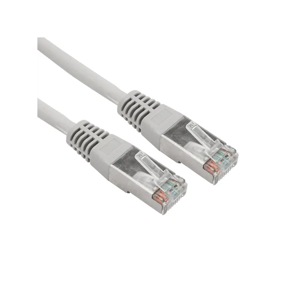 Патч-корд Rexant F/UTP RJ45-RJ45 cat 5e ZH нг(А)-HF цвет серый 3 м ✳️  купить по цене 222 ₽/шт. в Самаре с доставкой в интернет-магазине Леруа  Мерлен