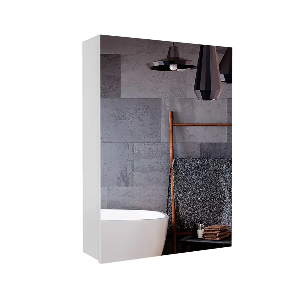 Зеркальный шкафчик для ванной комнаты SanStar Универсальный 40 ✳️ купить по цене 4940 ₽/шт. в Новосибирске с доставкой в интернет-магазине Леруа Мерлен