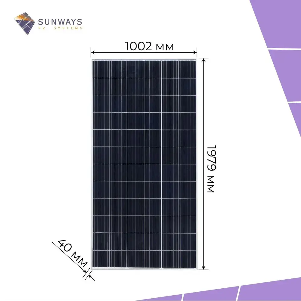 Солнечная панель One-sun OS 380М для дома и дачи 24 В ✳️ купить по цене  29758 ₽/шт. в Москве с доставкой в интернет-магазине Леруа Мерлен