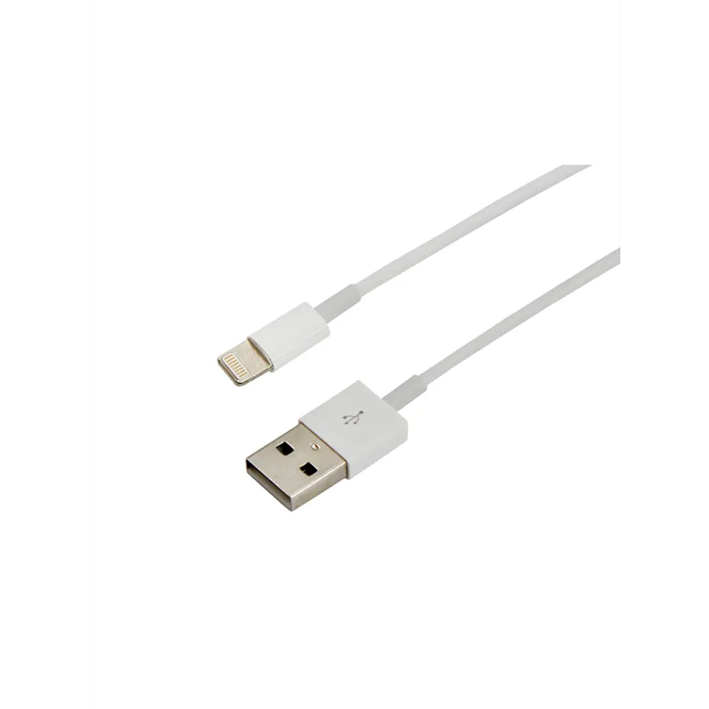 USB-Lightning кабель Rexant для iPhone ПВХ 1 м ✳️ купить по цене 1602 ₽/шт.  в Москве с доставкой в интернет-магазине Леруа Мерлен