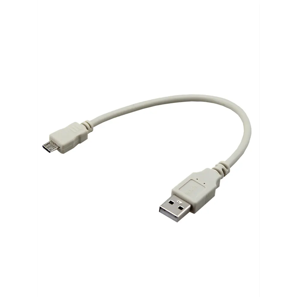 Кабель USB Rexant micro USB - USB A 0.2 м цвет серый ✳️ купить по цене 1132  ₽/шт. в Волгограде с доставкой в интернет-магазине Леруа Мерлен