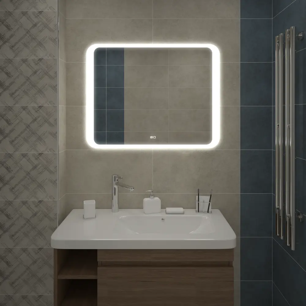 Зеркало LED BASE 60 - купить зеркало в ванную / цена Cersanit