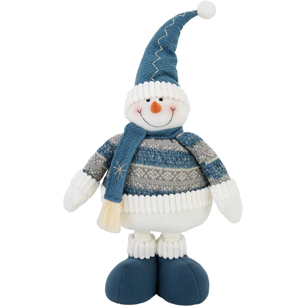 Карнавальный костюм «Снеговик снежный», плюш, размер 28, рост 110 см