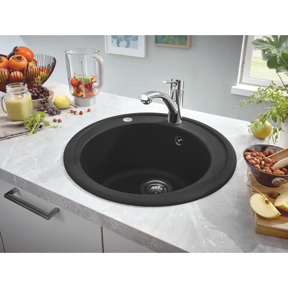 Смеситель для мойки GROHE Swift New с низким изливом, латунь, цвет  серебристый ✳️ купить по цене 3980 ₽/шт. в Туле с доставкой в  интернет-магазине Леруа Мерлен