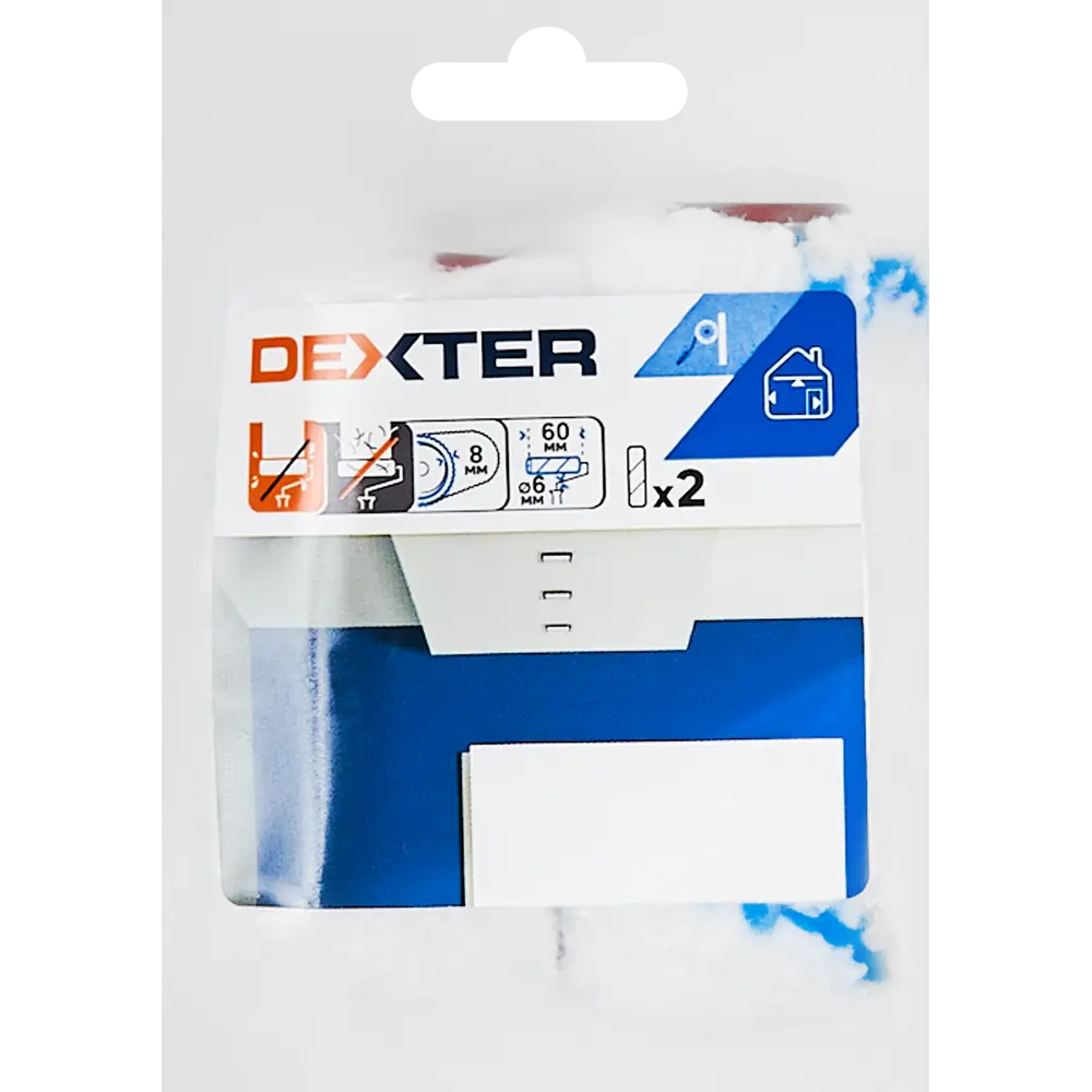 Мини-валик для водных красок Dexter 60 мм по цене 118 ₽/шт. купить в Москве  в интернет-магазине Леруа Мерлен